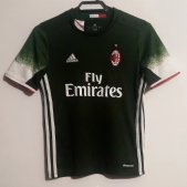 AC Milan Terceira camisa de futebol 2016 - 2017