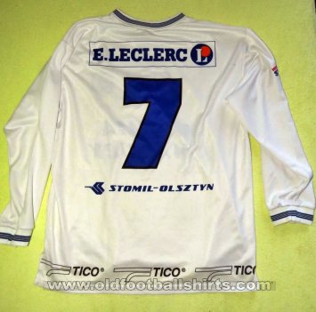 Stomil Olsztyn Home football shirt 2001 - 2002