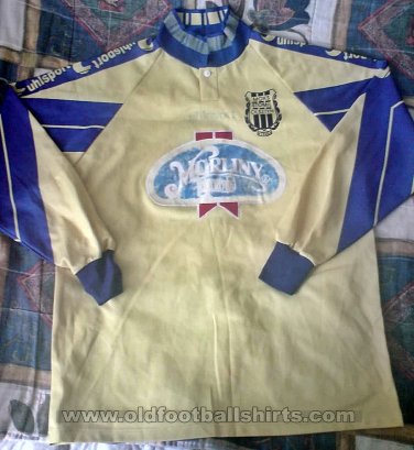 Stomil Olsztyn Home football shirt 1996 - 1997