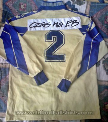 Stomil Olsztyn Home football shirt 1996 - 1997
