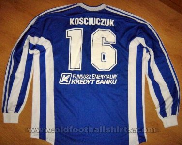 Stomil Olsztyn Home football shirt 1999 - 2000