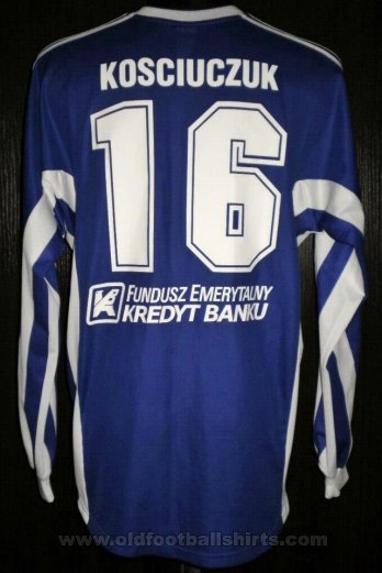 Stomil Olsztyn Home football shirt 1999 - 2000
