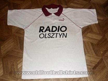 Stomil Olsztyn Third football shirt 1994 - 1996