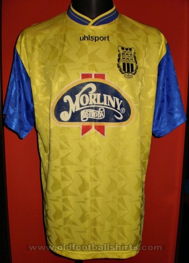 Stomil Olsztyn Away football shirt 1997 - 1998