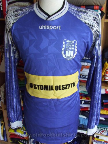 Stomil Olsztyn Away football shirt (unknown year)