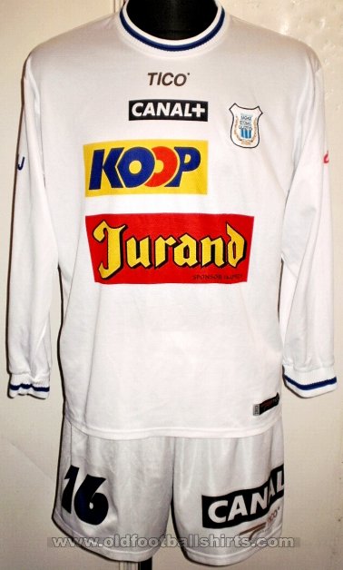 Stomil Olsztyn Away football shirt 2001 - 2002