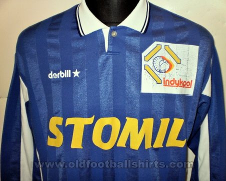 Stomil Olsztyn Home football shirt 1993 - 1994