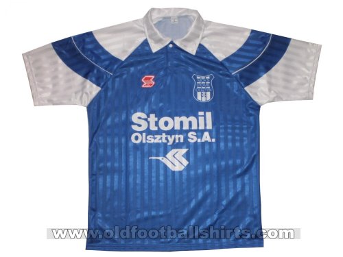 Stomil Olsztyn Retro Replicas football shirt 1994 - 1995