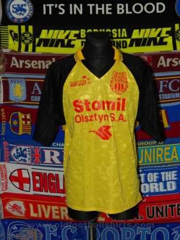 Stomil Olsztyn Third football shirt 1994 - 1995