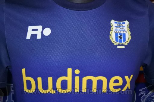 Stomil Olsztyn Home football shirt 2010 - 2011
