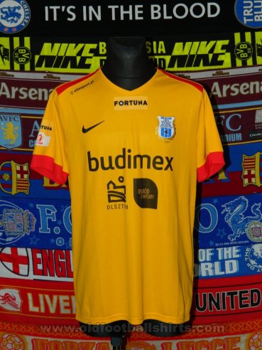 Stomil Olsztyn Third football shirt 2019 - 2020