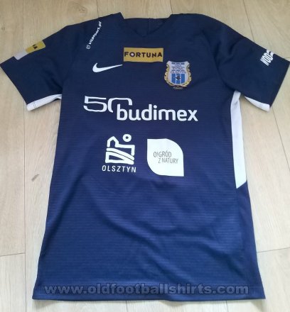 Stomil Olsztyn Away football shirt 2019 - 2020