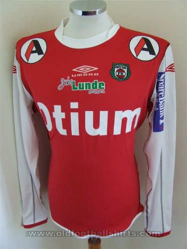 Bryne FK Home football shirt (unknown year)