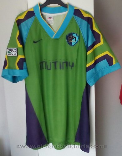 Tampa Bay Mutiny Away football shirt 1996 - 1997