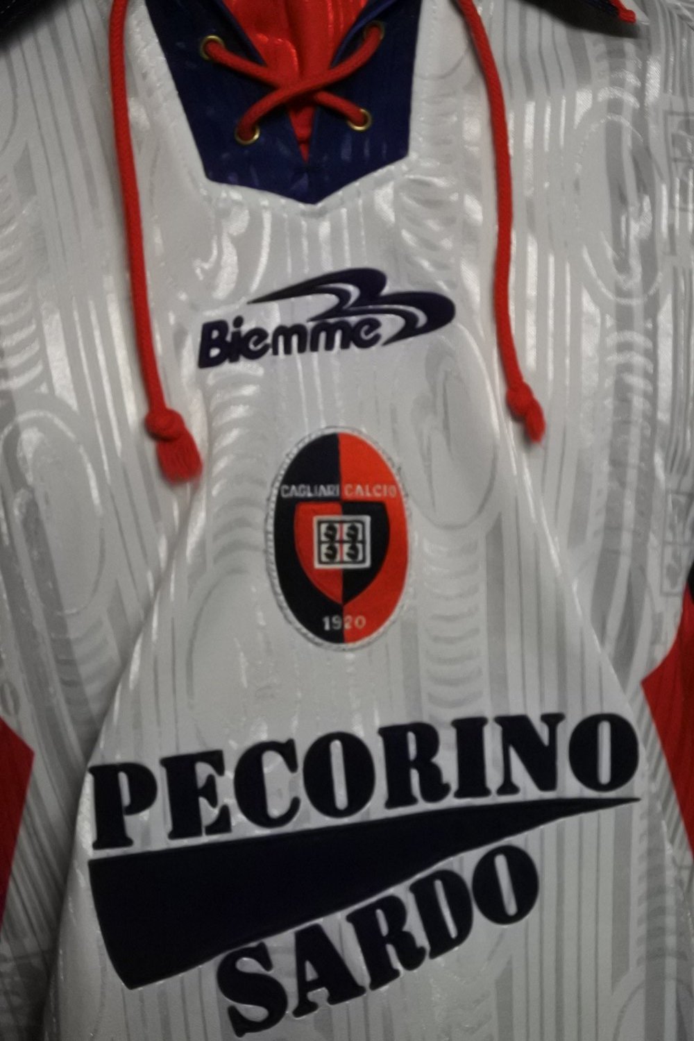 Maillot De Football Erreà Vintage Genoa/Cagliari - Numéro 14, Taille L - Bon état Occasion