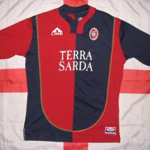 Cagliari Home football shirt 2003 - 2004 sponsored by Terra Sarda