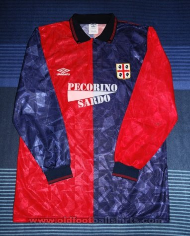 Cagliari Home football shirt 1992 - 1993