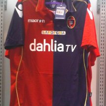 Cagliari Home football shirt 2010 - 2011 sponsored by dahlia TV