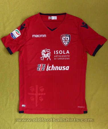 Cagliari Third football shirt 2017 - 2018