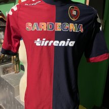 Cagliari Home football shirt 2012 - 2013 sponsored by Tirrenia