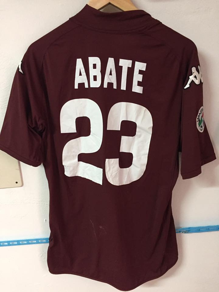 Maillot De Foot Torino Vintage, Domicile, Numéro 8, Taille XL, Marque Biemme, Jusqu'en 2000