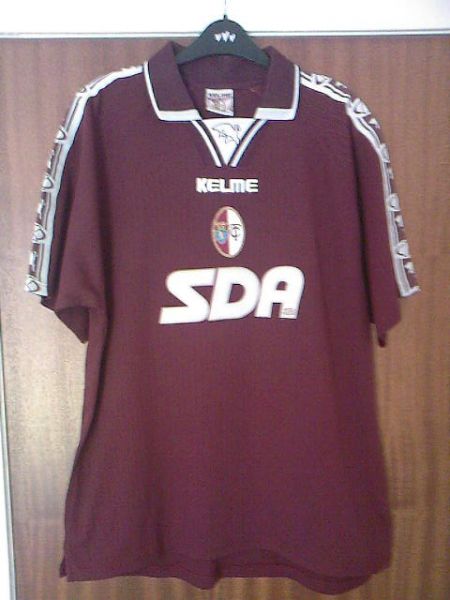 Torino Home camisa de futebol 1999 - 2000. Sponsored by SDA