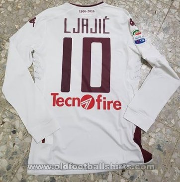 Torino Away baju bolasepak 2016 - 2017