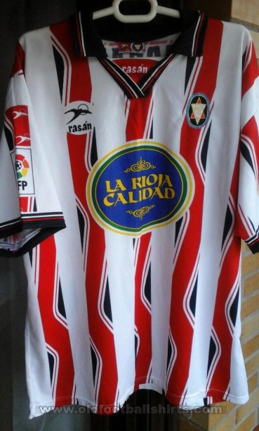 CD Logrones Home football shirt 1997 - 1999