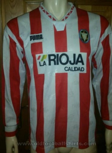 CD Logrones Home football shirt 1993 - 1994