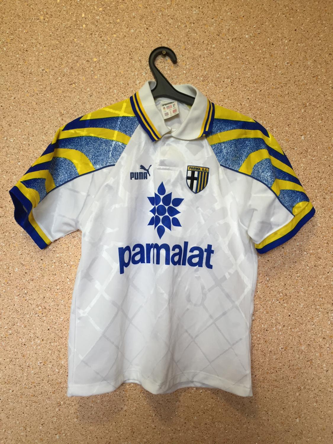 MAILLOT PARME AC 1996-1997 Crespo 11 - shirt jersey maglia Parma - taille M EUR 149,00 - FR