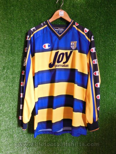 Parma Home Fußball-Trikots 2001 - 2002