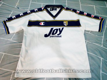 Parma Weg Fußball-Trikots 2001 - 2002
