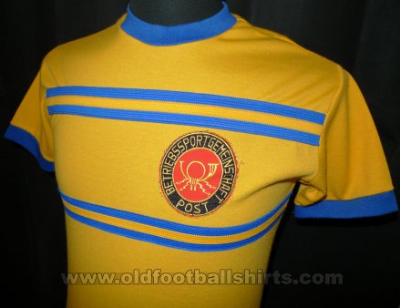 Betriebssportgemeinschaft Post Unknown shirt type 1975 - 1980