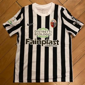 Ascoli Home football shirt 2021 - 2022 sponsored by Fainplast