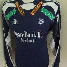Kristiansund BK Home football shirt 2003 sponsored by SpareBank 1