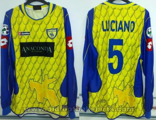 Chievo Especial camisa de futebol 2004 - 2005