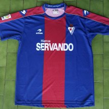 Eibar Home football shirt 2008 - 2010 sponsored by Servando