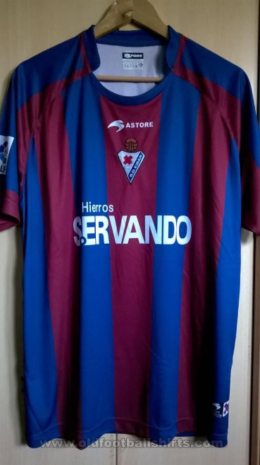 Eibar Home voetbalshirt  2013 - 2014