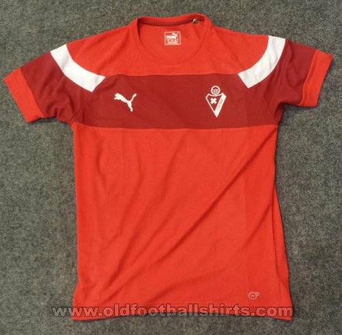 Eibar Training/Leisure football shirt 2016 - 2017