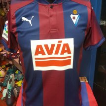 Eibar Home football shirt 2017 - 2018 sponsored by Avia