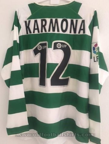 Eibar Away football shirt 2004 - 2005