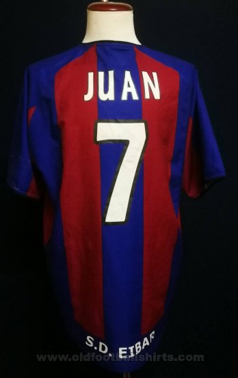 Eibar Home football shirt 2004 - 2005