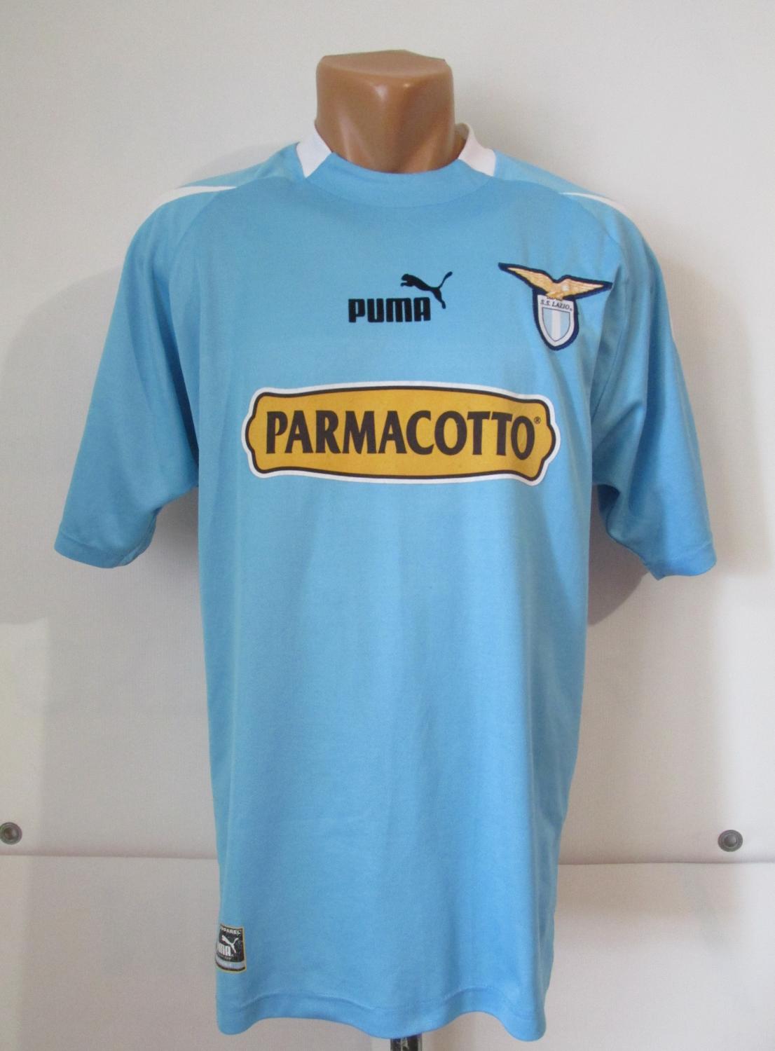 MAGLIA CALCIO VINTAGE Lazio Di Canio 2005 2006 Coppa Italia Puma XL Serie A EUR 149,90 - ES