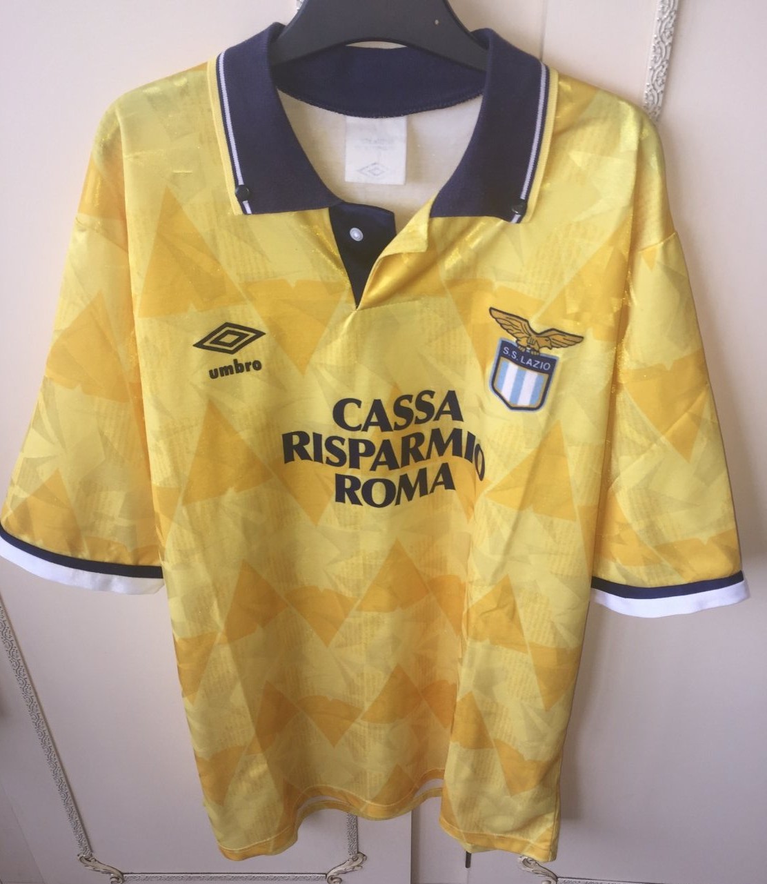 Lazio Maglia da trasferta maglia di calcio 1990 1991.