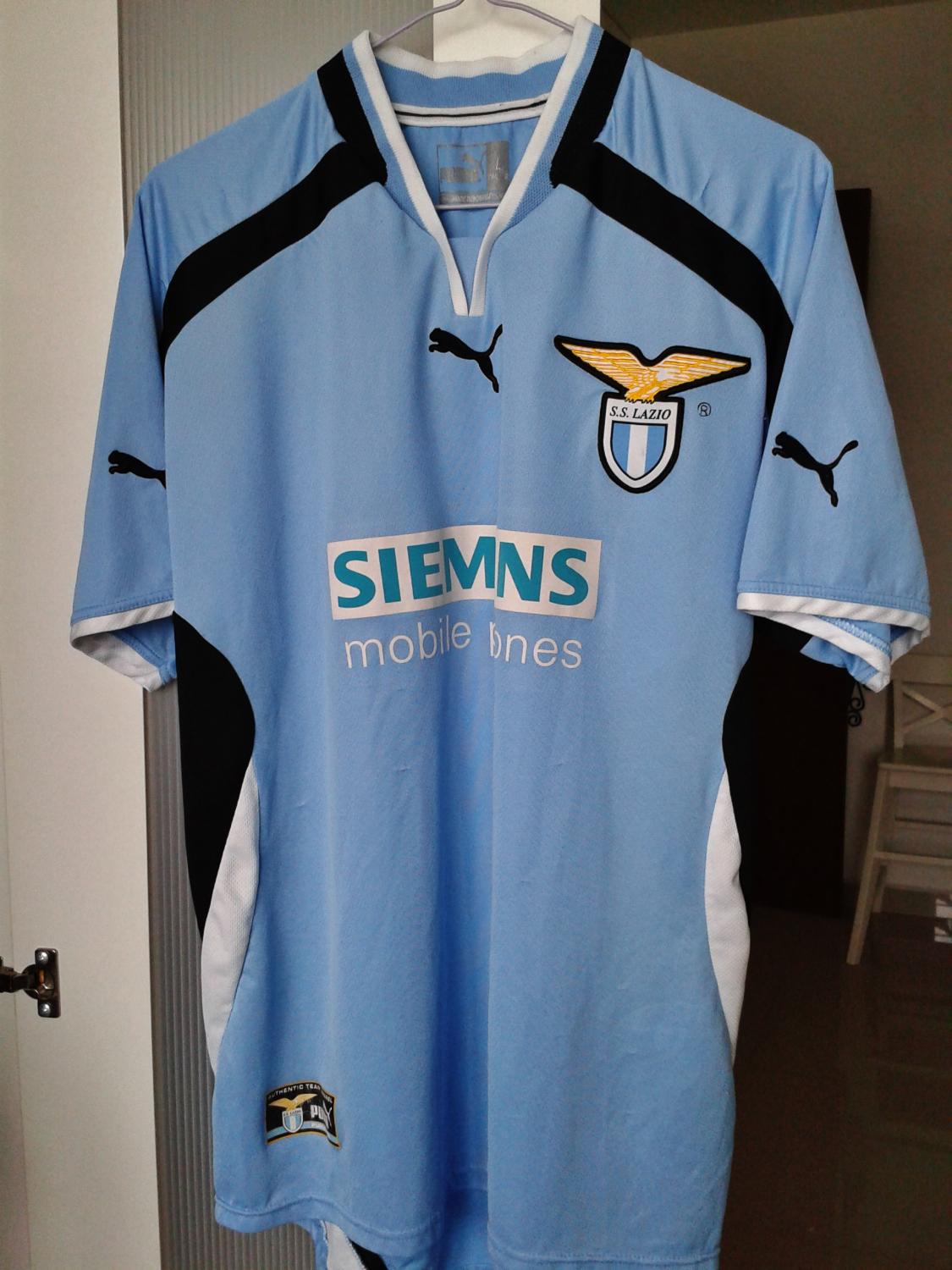 Lazio Home maglia di calcio 2000 2001