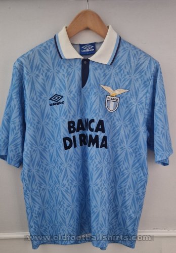 Lazio Home Camiseta de Fútbol 1992 - 1993