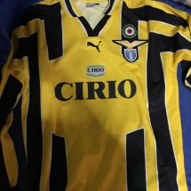 Lazio Home football shirt 1998 - 1999 sponsored by Cirio