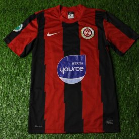 Wehen Wiesbaden Home football shirt 2011 - 2012 sponsored by Brita