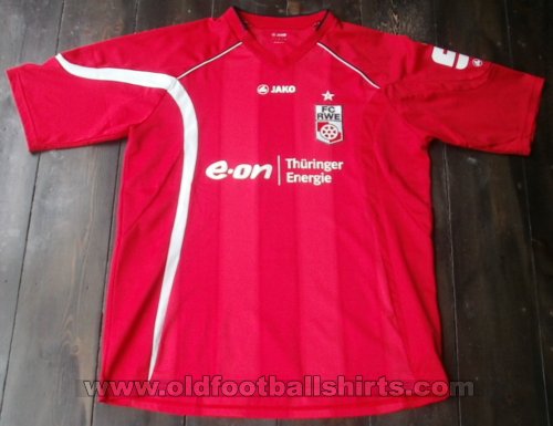 FC Rot-Weiß Erfurt Home φανέλα ποδόσφαιρου 2011 - 2012