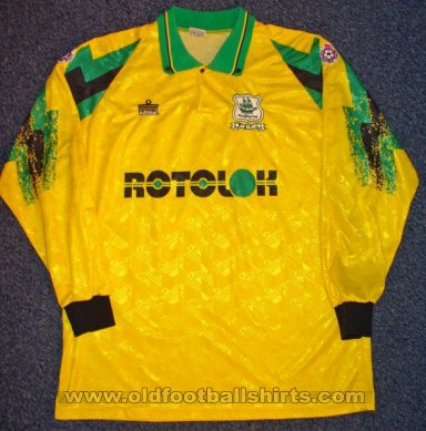 Plymouth Argyle Away - CLASSIC for sale football shirt 1995 - 1996